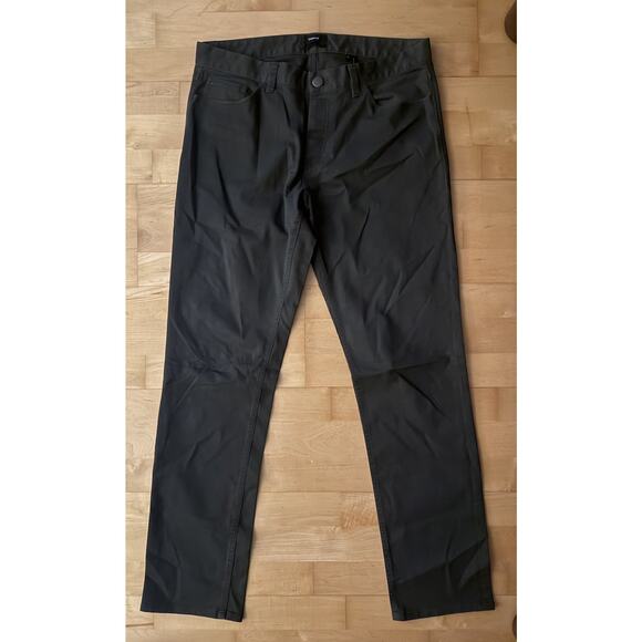 Theory hayden Straight Slim Fit Grey Pants Size 33 Men’s - Picture 1 of 3
